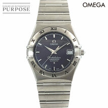オメガ OMEGA コンステレーション 1502 40 メンズ 腕時計 デイト グレー 文字盤 オートマ 自動巻き ウォッチ Constellation 90215278_画像1