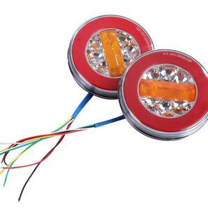 LED テールランプ シーケンシャル ウインカー 左右 ２個 セット ジムニー SJ30 JA11 JB23 クロカン ボート トレーラー 等 汎用 タイプ１の画像5