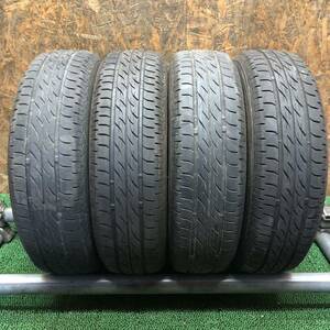 BS　NEXTRY　155/65R14　75S　バリ山4本価格　Y-129　福岡　★引き取り大歓迎★高年式★1000円スタート★早い者勝ち★　タント　MOVE　NBOX