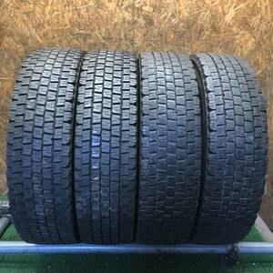 DUNLOP　ECORUT　SP088　225/80R17.5　123/122L　極上バリ山4本価格　Y-149　福岡　★引き取り大歓迎★格安サービス品★早い者勝ち★