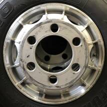 TOPY　17.5×6.00　135　BS　W910　225/80R17.5　アルミホイール付き極上バリ山7本価格　Y-156　福岡　★引き取り大歓迎★即決サービス品★_画像8