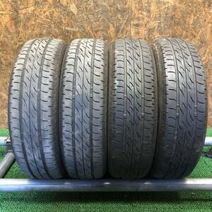 BS　NEXTRY　155/65R14　75S　極上バリ山4本価格　Y-216　福岡　引取り大歓迎　即日発送　1000円スタート　NBOX　ムーブ　タント