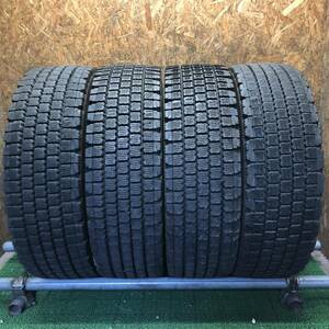 BS　V-STEEL　STUDLESS　W910　245/70R19.5　136/134J　極上バリ山4本価格　Y-274　福岡　★引き取り大歓迎★格安スタート★早い者勝ち★