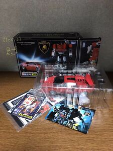 未使用(箱開封品) タカラトミー MASTERPIECE(マスターピース) MP-12 特別仕様ステッカー付属 【トランスフォーマー LAMBOR(ランボル)】