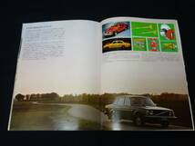 【1978年頃】VOLVO ボルボ 244 Dl/GL 4ドアセダン / 24B21/22B21型 専用 本カタログ / 日本語版 / 帝人ボルボ 【当時もの】_画像8