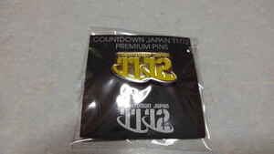 ▲　カウントダウンジャパン11/12　【　プレミアム ピンバッジ　♪未開封新品　】　COUNTDOWN JAPAN