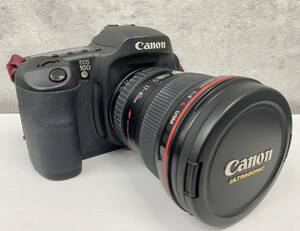 #1408【Canon】キャノン　カメラ EOS 10D　レンズ ULTRA SONIC EF 17-40mm 1:4 L USM　動作未確認　現状品