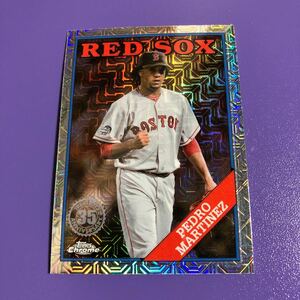 Pedro Martinez 2023 Topps Update #T88CU-100 Chrome Mojo Red Sox