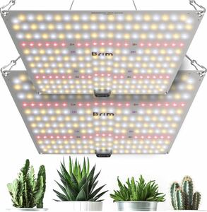 BRIM(ブリム) PANEL A 植物育成ライト LED パネル 【国内ブランド】フルスペクトル IR/UV 搭載 PL-A (2, 45W 温白色)