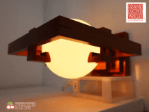◆展示品◆ Frank Lloyd Wright フランクロイドライト ROBIE 1 ロビー 1 ブラケット照明 ウォールランプ チェリー B2325 ヤマギワ 7万_画像3