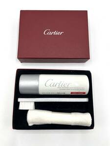 【残量40%】Cartier カルティエ メタルブレスレット用 お手入れキット カルティエ ウォッチ クリーニングスプレー50ml&ブラシ&クロス