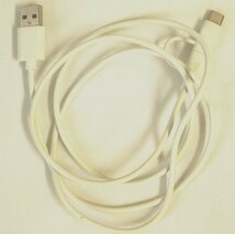 USBケーブル USB A-microB USB A-TypeC 白 【USED品】20 00324_画像1