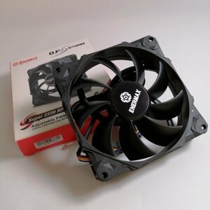 ENERMAX D.F.STORM PWM方式高回転型12cm 冷却ファン UCDFS12P【ジャンク品】 02 03841