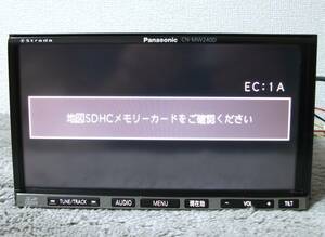 送料無料 s パナソニック ストラーダ CN-MW240D SD メモリーナビ フルセグ ジャンク