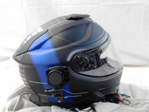 Y330★SHOEI/GT-AirⅡ/フルフィス/Mサイズ 57cm/ショウエイ/ヘルメット/青/黒系/送料960円〜_画像8