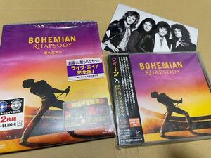 QUEEN BOHEMIAN RHAPSODY Blu-ray & DVD ボヘミアン・ラプソディ SHM-CD 日本盤 オリジナル・サウンドトラック 