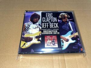 Eric Clapton & Jeff Beck Definiteve London 2010 プレスCD 6枚組