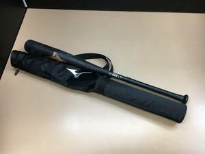 M119[12]60(軟式用バット) 使用感多中古 mizuno/ミズノ ビヨンドマックスレガシー ミドルバランス 軟式用バット ケース付き 11/10S出品