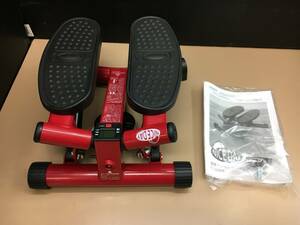 K109[12]33(昇降運動器具) 中古 ショップジャパン 健康ステッパー ナイスデイ/ND-1R/踏み台 運動 室内 エクササイズ 11/21K出品