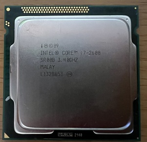 Intel Core i7 2600 3.40GHz 送料込み