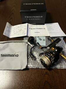 【SHIMANO】シマノ ツインパワー C3000MHG ハンドル部品付き