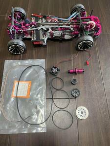 3racing sakura d3 限定　yokomo バッテリー　SP-03DV2 MC331CR アンプ　モーター付き