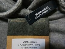 本物正規◆ノースフェイス◆スウェットパーカー PLACES WE LOVE HOODIE■XL■グレー /MEDIUM GREY■新品/アメリカ限定/DYY/裏地起毛_画像9