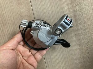 ★1点のみ 未使用 SRAM スラム X9 シフター 左フロント 3速 シルバー 即決