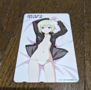 [ new goods unused goods ] Strike Witches e- licca * Hal to man telephone card telephone card [ free shipping ]
