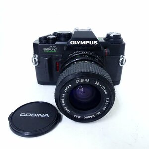 OLYMPUS オリンパス OM40 PROGRAM + COSINA コシナ 35-70mm F3.5-4.8 フィルムカメラ 現状品 USED /2311C