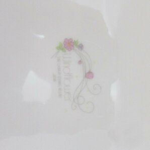 【1円～】FINE CHINA BY CERAMIC MIZUNO 平皿 5枚セット 花柄 食器 箱付 USED /2311Dの画像4