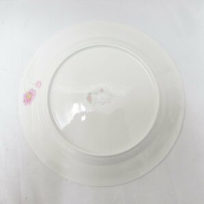 【1円～】FINE CHINA BY CERAMIC MIZUNO 平皿 5枚セット 花柄 食器 箱付 USED /2311Dの画像3