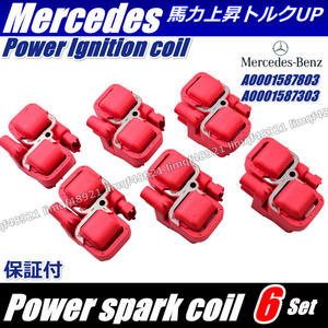 ベンツ　イグニッションコイル　R170　SLK320　SLK32　AMG　W639　3.2　V350　ハイパフォーマンスコイル　M112　A　0001587803　0001587303