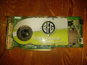BFG Geforce7800GTX 256MB OC BFGR78256GTXOC PCI-E　動作品