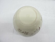 11Y042 【 中古品 】 茶道具 蓋付き 水指 ※詳細不明※ [ 口径(約)10㎝ / 高さ(約)18.5cm / 底径(約)8cm ] 現状渡し_画像6