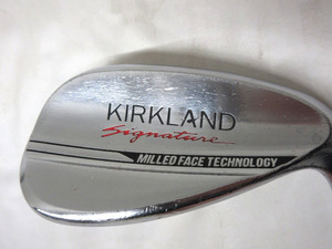 11K197 KIRKLAND カークランド [S/56] ウェッジ スチールシャフト (約)458g 中古 現状 売り切り