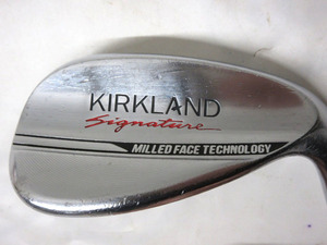 11K198 KIRKLAND カークランド [L/60] ウェッジ スチールシャフト (約)464g 中古 現状 売り切り