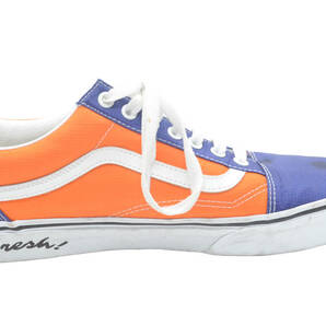 バンズ オールドスクール VANS OLD SKOOL RETRO MART FRESH ヴァンズ スニーカー スケートシューズ サイズ27.5cm オレンジ パープル#99852の画像3