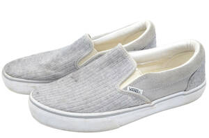 VANS V98CF rk SLIP ON スニーカー スリッポン グレー系 サイズ25cm#99855