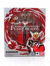 ★中古★BANDAI S.H.Figuarts 仮面ライダーウィザード フレイムドラゴン フィギュア (フィギュアーツ)★【TY709】_画像1