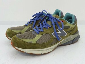 ★中古★NEW BALANCE×BODEGA(ニューバランス×ボデガ) Made in USA 990V3 ANNIVERSARY スニーカー 29.0cm US11 M990BD3★【AP126】