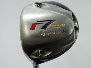 ★中古★TaylorMade r7 quad 左利き ドライバー 9.0° SPEEDER 661 FLEX:S (テーラーメイド/クアッド/ゴルフ)★【SP427】