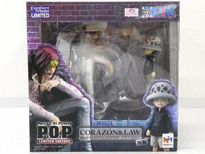 ★中古★ONE PIECE P.O.Pワンピース Portrait.Of.Pirates LIMITED EDITION コラソン＆ロー (メガハウス/再販版/尾田栄一郎)★【TY702】