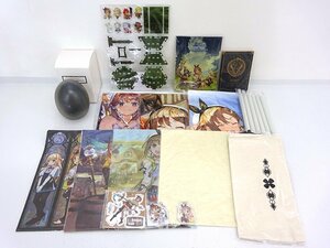 ★中古★ライザのアトリエ グッズ まとめ売りセット(アクリルジオラマ/タペストリー/虹の宝玉 LEDライト/アクキー他)★【TY713】