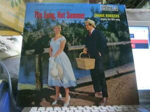 ORIGINAL SOUND TRACK ALBUM LONG,HOT SUMMER ロングホットサマー 国内LP JIMMIE ROGERS ALEX NORTH PAUL NEWMAN サントラ