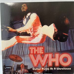the who gutter punks at A ware house