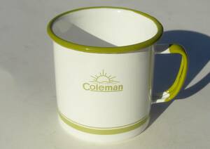 未使用■Coleman コールマン Mug Cup8 マグカップ８ ホウロウ 琺瑯 ほうろう ４００ｃｃ