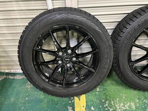 G.SPEED ☆17X7JPCD114.3 /5H ＋48 YOKOHAMA GEOLANDAR I/TS 215/60R17 2017年製造　室内保管