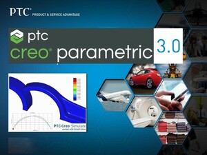 Creo Parametric (3D CAD) ダイレクトモデリング PTC Creo Parametric 3.0 Windows永久版 　日本語