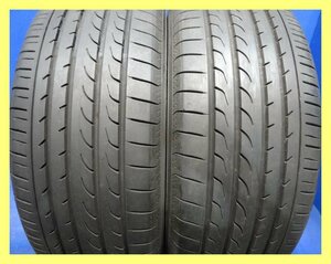 2019年製 8-9分山 2本セット ヨコハマ ★ ブルーアース RV02 【215/55R17】 2本★OK1015 オデッセイ エスティマ